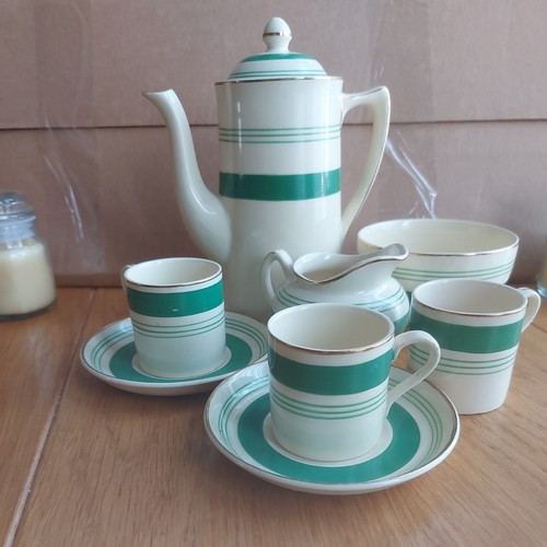 Antique meakin coffee set - antique,
