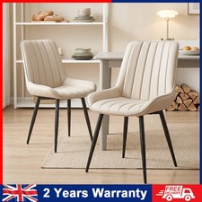 2pcs faux leather dining - 2pcs,