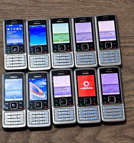 Nokia 6300 job - lot, keypad