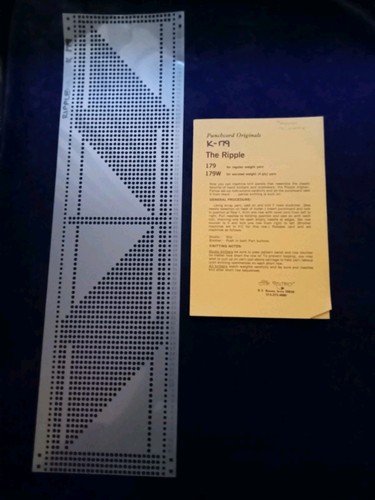 Knittery punchcard suit - knittery,