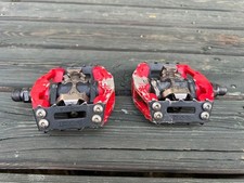 Shimano DX SPD pedal PD-M636 binding pedal red