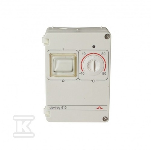 Devireg 610 surface - devireg-610, thermostat
