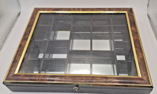 Vintage wood gilt mirrored - gilt,