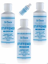 3 x Hi Tack Fabric Stiffener