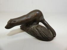 (ref288CN) Cold Cast Bronze Otter