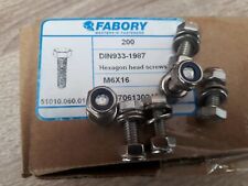 M6 6mm Stainless Steel Bolts