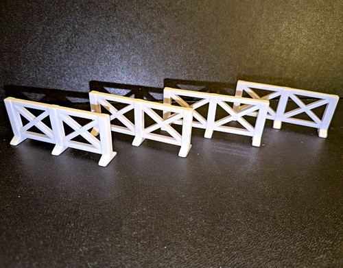 Brio white fences - white, for