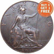 FARTHING GEORGE V COIN CHOICE OF YEAR 1911 TO 1936