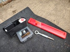 Volvo V60 S60 2010-2018 Tyre Inflation Break Down Kit Tow Eye Warning Triangle 