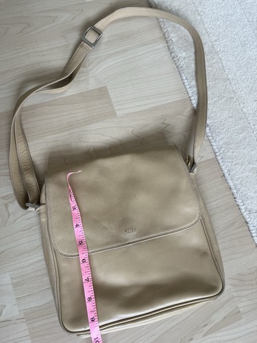 Tula mustard leather shoulder - leather,