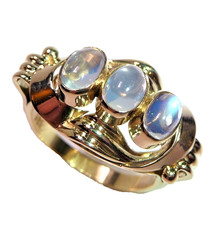 Ring 585 gold 1.50 ct