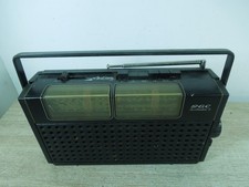 Vintage GEC Starfinder II (2) Radio ~ working but scruffy with loose case