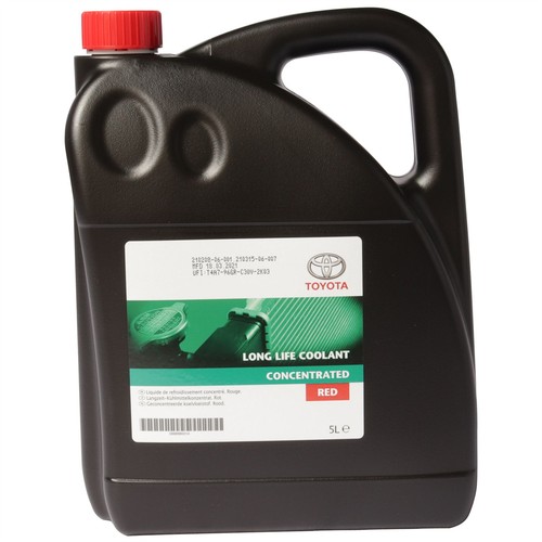 Genuine toyota red antifreeze - genuine,