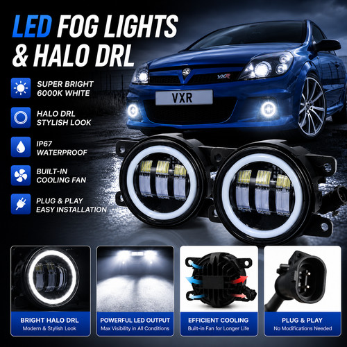 Projector led fog - led, white