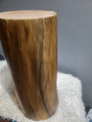 Tree stump stool - stump, stool,