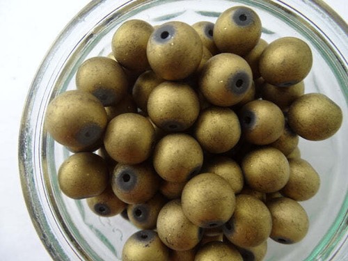 Lunar old gold 12mm glass - gold',