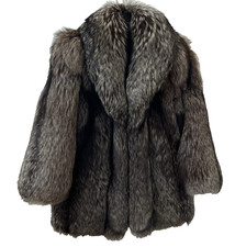 Real Natural SILVER FOX Fur