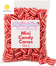 Strawberry Mini Candy Canes -