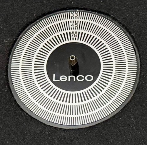 Rare vintage alu strobe disc - strobe,