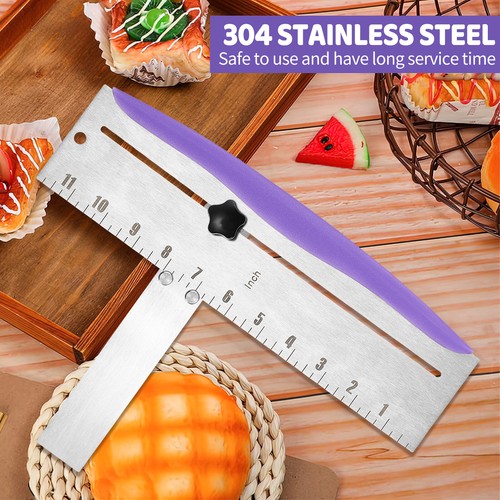 Adjustable cake scraper - 12",