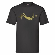 Skydiving Heartbeat T Shirt