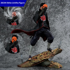 Naruto Figure - 18cm Obito Uchiha Tobi Changeable Head Action Figurine PVC Toy