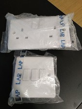 Lap Twin Socket 3  Gang 2 Way