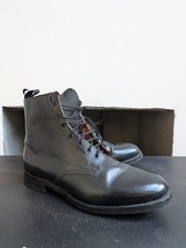 Stunning Vintage Blackthorn/Dianite Sole Men's Black Leather Boots - UK13