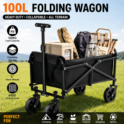 100l heavy duty foldable - duty, pull