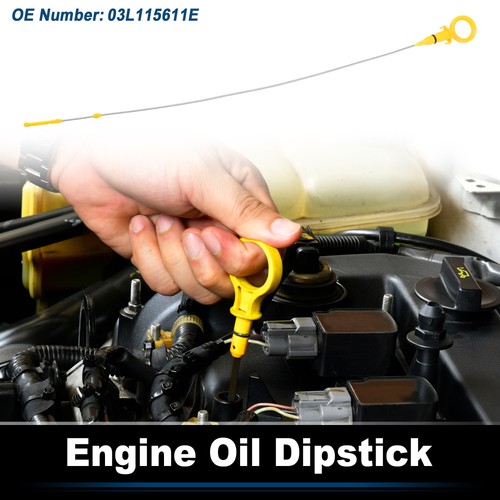 Oil dipstick level - level, dip