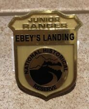 Junior Park Ranger Plastic Badge Pin Ebey’s Landing National Historical Reserve