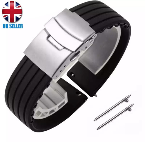 Silicone rubber sport watch - silicone,