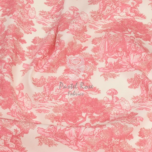 Vintage french toile jouy - french, de