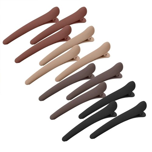12pcs matte alligator hair - 12pcs,