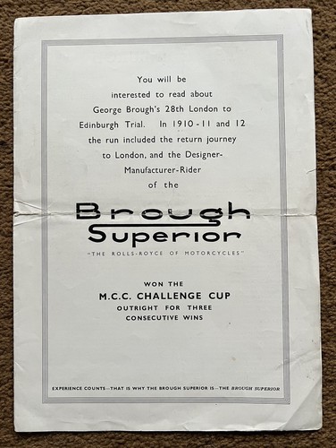 Brough superior ss100 - brough,