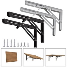 Folding shelf brackets - folding,
