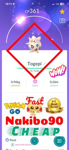 Pokemon shiny togepi wearing - pokemon✨shiny,