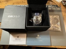 Oblvlo Rotary Engine Watch