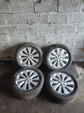 VAUXHALL ANTARA 2013 ALLOY WHEELS WITH TYRES 235/55/18 2MM TO 4MM