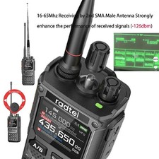 Radtel RT-920B 10W PROGRAMMED  SW MW LW AM SSB CB SCANNER Wireless app FREE GIFT