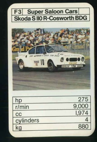 Skoda 110 cosworth bdg - 110,
