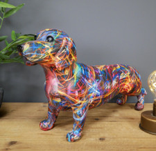 Dachshund Colourful Paint