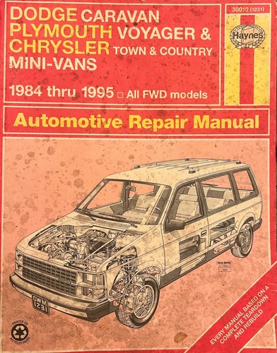 Dodge caravan plymouth voyager - caravan,