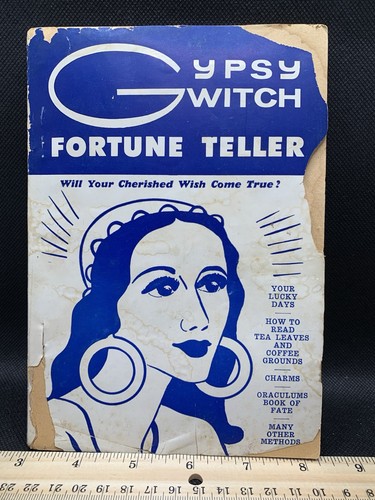 Vintage halloween gypsy witch - vintage,