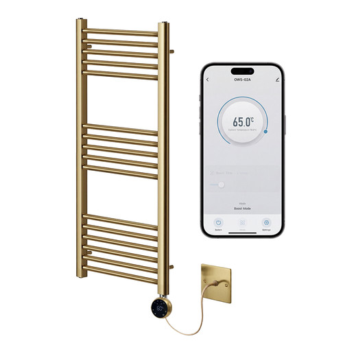 Brushed brass wifi smart - brass,