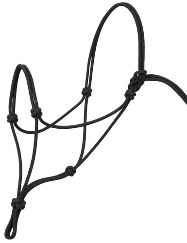 Rope halter headcollar natural - halter/headcollar,