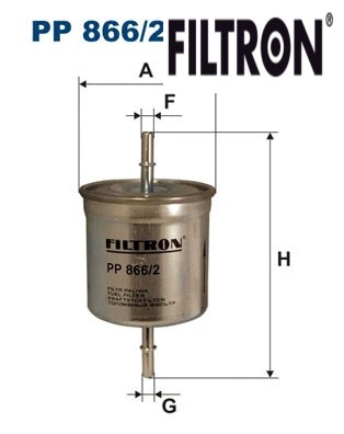 Fuel filter 866 filtron i - fuel, 866/2