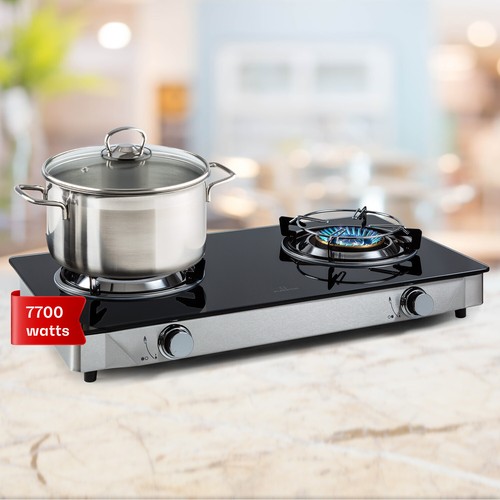 Gas hob burner hot - gas,