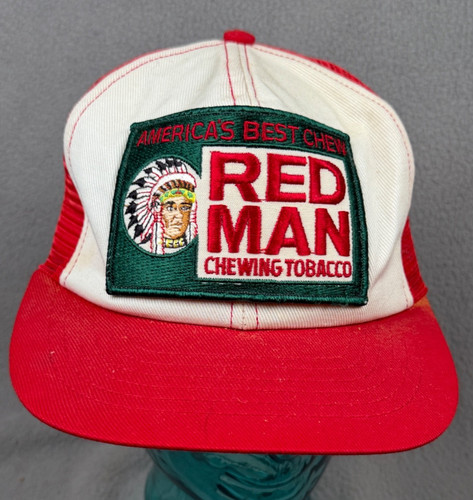Vtg red man - chewing, tobacco
