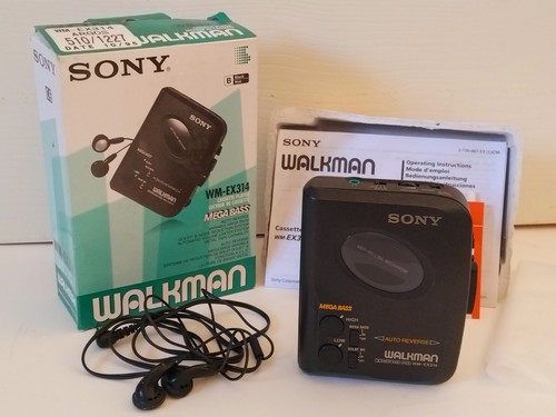 Vintage sony ex314 walkman - sony, wm-ex314